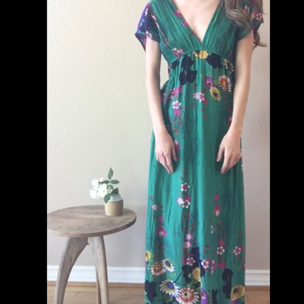 Floral maxi